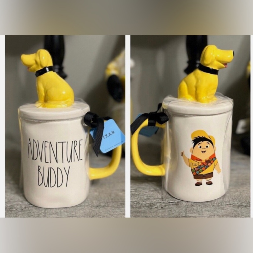 BNWT Rae Dunn x Pixar UP adventure buddy dog topper